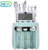 Nouveau oxygène H2 O2 Hydra Peels Hydro Face Face Nettoyage Dermabrasion Machine de pelage facial pour la machine de beauté Spa avec DHL6187880