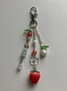 Keychains Strawberry Key Chain Y2k Handmade