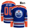 Personnalisé de haute qualité Edmonton Hommes Femmes Jeunes Oilers Hockey Jerseys 55 Dylan Holloway 18 Zach Hyman 91 Evander Kane 13 Jesse Puljujarvi 56 Kailer Y