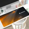 Pads Aorus Mouse Pad Gamer XL HD Large Custom Mousepad XXL keyboard pad Natural Rubber NonSlip Carpet Laptop Table Mat