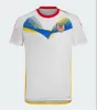 2024 2025 Venezuela Soccer Jerseys Équipe nationale SOTELDO SOSA RINCON CORDOVA BELLO JA.MARTINEZ RONDON OSORIO MACHIS 24 25 Chemise de football Copa America hommes kit enfants