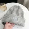 Designer inverno malha gorro de lã chapéu feminino malha grossa quente beanies chapéus feminino bonnet beanie bonés