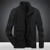 Groothandel Release warm houden heren winter buiten warm ademend zacht koraal 100% polyester voering dikke fleece jas 240301