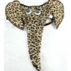 Zabawna bielizna Męska Mesh Leopard Print Biecid Biecid Game Elephant Pants 6586332