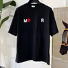 T-shirt da uomo di design da uomo a maniche corte T-shirt da corsa con monogramma ricamato galleggiante con doppio logo T-shirt da vacanza in spiaggia T-shirt da uomo