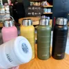 Bouteilles d'eau Double tasse thermos en acier inoxydable 270 ml 750 ml 1000 ml flacon à vide de sport portable gobelet de bouteille thermique de grande capacité