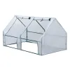 Gazebos Green Houses For Outside Portable Greenhouse Cover Waterproof Garden Greenhouse Cover Promote Airflow Enhanced Ventilation Green