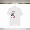 Été 3D relief T-Shirts hommes et femmes coton t-shirt lettre solide à manches courtes col rond t-shirt style décontracté