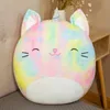 2024 26 poupées en peluche animaux en peluche coussin vingt-six styles gommeux poupée colorée licorne chat cochon abeille dinosaure papillon doux Pillo