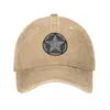 Ball Caps Army Military Star Denim Baseball Cap America Tactical Female Print Hip Hop Hats Spring Fashion Skate Wholesale Snapback