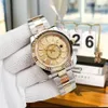 WatchBr-U1 Designer Watches for Men Orologio di Lusso Mens Automatyczne zegarek 40 mm pełny stal ze stali nierdzewnej gumowy pasek szafirowy wodoodporny zegarek z pudełkiem Montre