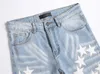 Designer Jeans Mens Pants Linen Pants Hip Hop Mens Jeans Distressed Rip Bike Slim Fit Motorcycle Denim Men Size 28-40 #013