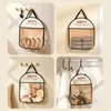 Storage Bags Panties Bag Capacity Waterproof Mesh Hanging For Bathroom Organization Socks Toys Organizer With Easy