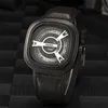 24% OFF watch Watch Seven Friday Men Unique Stylish Creative Clock Quartz Japan Movement M1B01 Steel Relog 230727