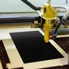 Papel de marcação de gravação a laser, 20 peças, cor para gravador 15,4x10,6 polegadas, metal preto, cerâmica de vidro