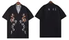 셔츠 남자 디자이너 셔츠 세련된 남자 셔츠 실크 고품질 남자 슬림 핏 셔츠 짧은 슬리브 남자와 여자 티셔츠 03