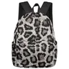 Sac à dos Texture peau d'animal léopard femmes homme sacs à dos étanche voyage école pour étudiant garçons filles sacs pour ordinateur portable Mochilas