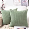 1Pcs Solid Color Corduroy Pillow Case Decorative Sofa Cushion Cover 40x40cm 45x45cm 30x50cm Home Decor 240223