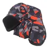 Bérets Panama hommes hiver Protection contre le froid épaissi chaud Lei Feng chapeau masque d'oreille équitation coupe-vent casquettes H136