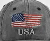 Ball Caps American Flag Hats Vintage Washed Distressed Cotton Dad Hat Baseball Cap Adjustable Trucke RMen Women Style Headwear