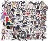 50Pcslot Japon Anime Sexy Dessin Animé Lapin Fille Autocollants pour Snowboard Ordinateur Portable Bagages Réfrigérateur DIY Style Vinyle Décor À La Maison Stickers8773895