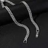 2024 Hip-Hop 10k Gold Moissanite Tennis Chain Pass Diamond Tester Diamond Tennis Chain Men Armband Customized Crown Pendant Necklace