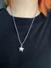 Pendentif Colliers Y2K Bijoux Couleur Bonbon Collier Étoile Pour Femmes Mode Rétro Doux Mignon Drôle 90s Cadeau Esthétique