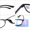 Óculos de sol gradiente quadro moda anti-azul óculos de leitura unisex idosos hipermetropia spaper assistindo tv