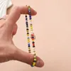 Bracelets de cheville 3 pièces/ensemble 2024 été bohème coloré perlé pour femmes plage cheville bracelet pied jambe bijoux