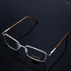 Óculos de sol 2024 homens vintage moda óculos de leitura transparente óculos de visão distante unisex quadrado retro presbiópico óculos ampliação