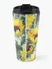 Water Bottles Sunflowers Forever Travel Coffee Mug Black Cup