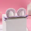 Acessórios para o cabelo Orelhas de gato de pelúcia clipes bonitos grampos de cabelo do bebê meninas mulheres caixa doce barrettes crianças moda ornamentos presente