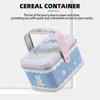 Storage Bottles Candy Jar Portable Tin Box Metal Cookie Containers Biscuit Sweet Festival Sugar Case