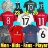 Fans Speler 23 24 25 voetbalshirts BRUNO FERNANDES RASHFORD voetbalshirt 2023 2024 heren kinderkit MARTINEZ CASEMIRO ANTONY Garnacho HOJLUND Stone Roses MAINOO