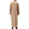 Abbigliamento etnico Stile islamico senza genere Abito musulmano Casual Sciolto Comodo Traspirante Semplice Arabo mediorientale Unisex