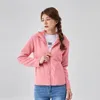 Fashion WomenS Thickened Warm Coral Fleece Hooded Cardigan Coat Autumn And Winter Double-Sided Jacket 230226