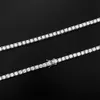 Pass Diamond Tester Hip Hop 925 Sterling Silver 2mm 3mm 4mm 5mm Vvs Moissanite Diamond Necklace Iced Out Moissanite Tennis Chain