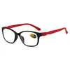 Gafas de sol Gafas de presbicia de alta calidad TR90 Gafas de lectura ultraligeras Hombres Mujeres Estilo de moda Gafas de visión lejana para damas a 4.0