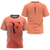 Zomer Sneldrogende Sport T-shirts Outdoor Fitness Trainingspakken Heren T-shirts Badminton Tafeltennis Korte Mouw Training Kleding 240220
