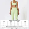 Lu Align Abbigliamento da donna Reggiseni Top Reggiseno Palestra Yoga Abbigliamento da allenamento Halter Neck Intimo sportivo Backless Running Bralette CWX8505-1 Jogger Gry Lu-08 2024