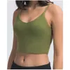 Lu Align Gym Outfit Top da donna Yoga Reggiseno sportivo Fitness Intimo da donna Outdoor Jogging Sport Scollo a V Lingerie per donna Jogger Gry Lu-08 2024