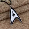 Pendentif Colliers Triangle Trek Collier Space Exploration Amulette Couleur Étoile Bijoux En Métal Pour Hommes Femmes Mode Accessaries275Q