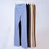 lu align pant ribbed outfit lu flare women fitness yoga pants high riseワークアウトジムスリムフィットレギンス