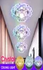 Downlights Modern Crystal LED Ceiling Lighting Living Room Home Chandeliers Fixture Aisle Hallway Lamp Chandelier 12W Multicolor4923882