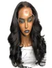 Middle Part U Part Hair Wig Lace Front Wigs 55 Pu Silk Base Wig Deep Wave For Women With Baby Hair77919991212390