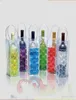Ice Wine Cooler PVC Honeycomb Beer Rapid Frozen Jelly Bag Convenient Travel Picnic Two Sides Cool Sacks New Arrival 6 5mj dd6154223