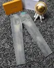 Projektant dżinsów Męskie spodnie lniane spodnie Hip Hop Męskie dżinsy w trudnej sytuacji RIP RICE Slim Fit Motorcycle Denim Rozmiar 28-40 #003