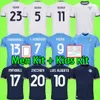 Puchar 23/24 LAZIO SOCCER JERSEYS KIT KIT MEN SET PEDROMOBILE ZACCAGNI LUIS VECINO Alberto Inzaghi Nesta Crespo Veron Maglia da CALTIO 10 -letnia koszula piłkarska 2023 2024