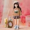 BJD 1/6 32 cm gruba lalka obejmują ubrania i buty płócienne dziewczyny ubieraj się DIY