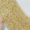 Loose Gemstones Natural Simple Quality Yellow Common Opal Edge Faceted Cube Beads 2mm